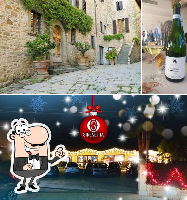 Questa è la foto che raffigura la esterno e vino di La Sirenetta