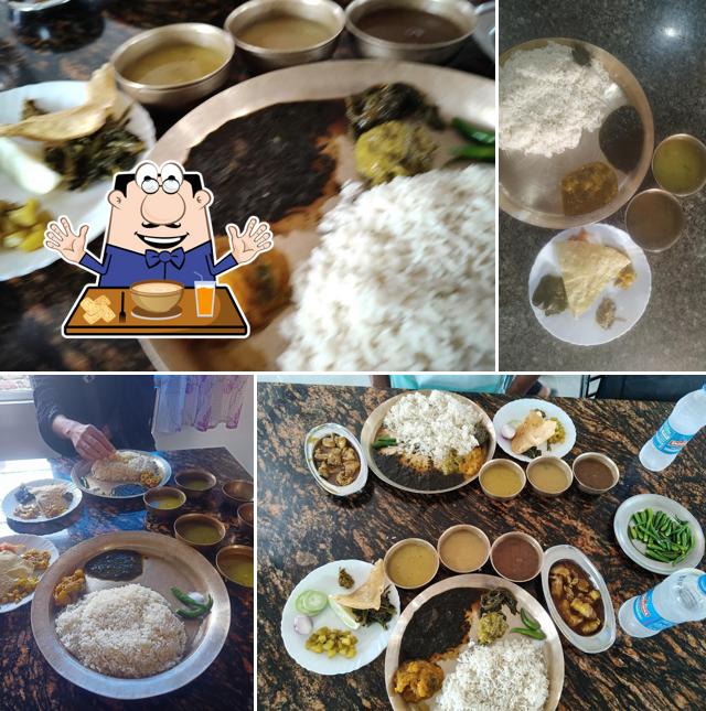 Food at Hotel Bodoland Thwrsi