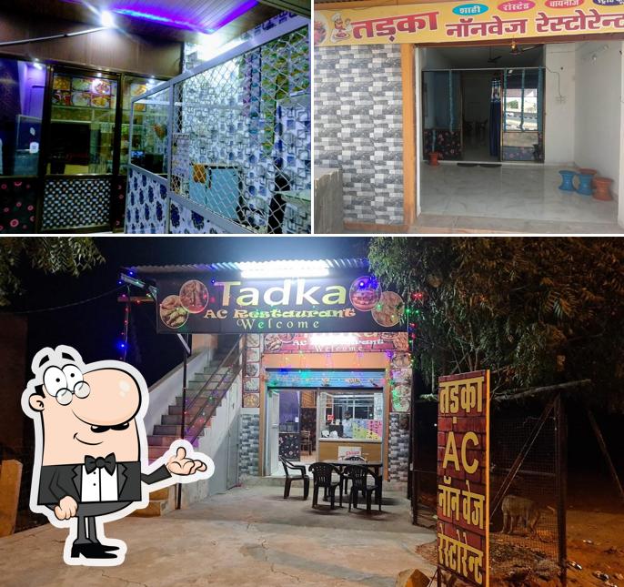 The interior of Tadka AC nonveg restaurant Sojat City