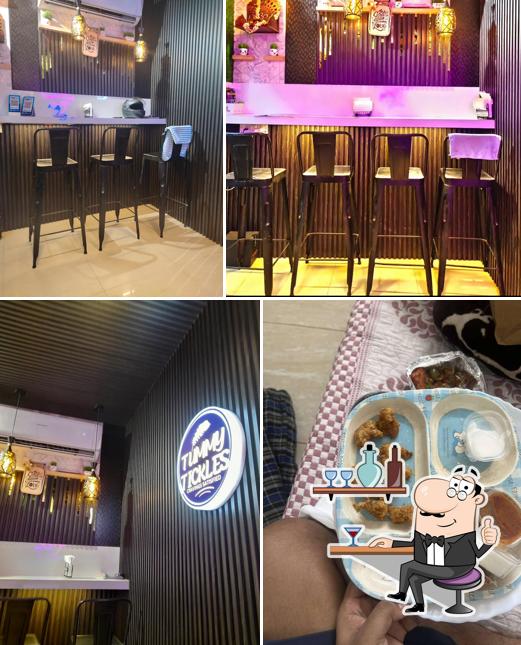 The interior of Tummy Tickles