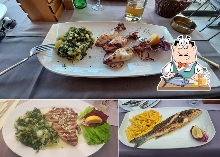 Salmone grigliato al Restoran Peperino