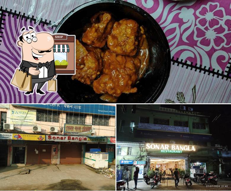 Sonar Bangla Restaurant is distinguished by exterior and food