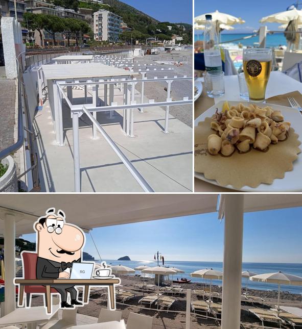 Siediti a un tavolo di Bagni Lido Ristorante Beach Bar