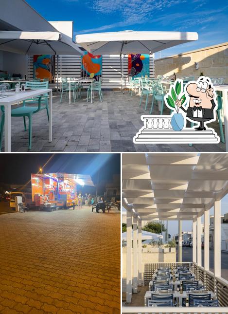 Tra le varie cose da Brasa si possono trovare la esterno e interni