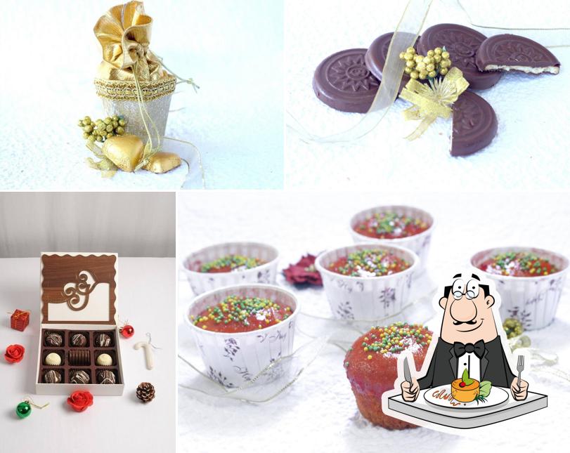 Chocolate mousse at Cake Town Cafe