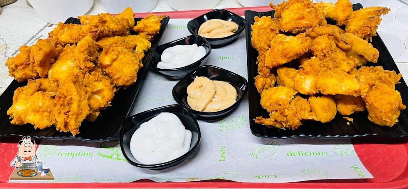 Chicken wings at Pivert Restaurant