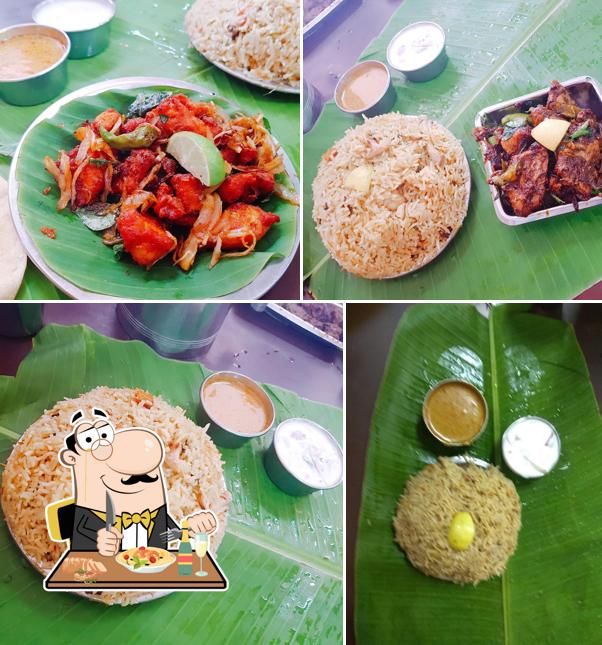 Food at Hotel RRR Mysore