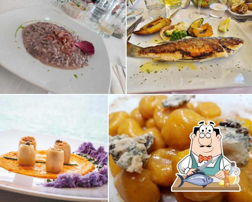 Salmone grigliato al Hotel Villa Marin