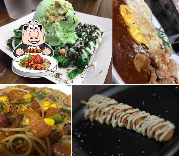 Food at Krispy Crunch - Waffle House - Coffee Day