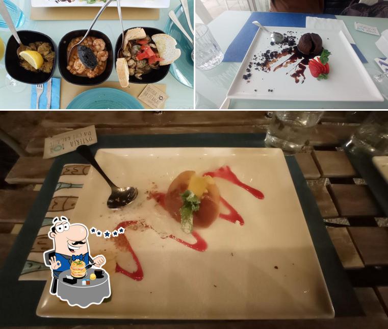 Mousse al cioccolato al Osteria Da Chì Ragazzi