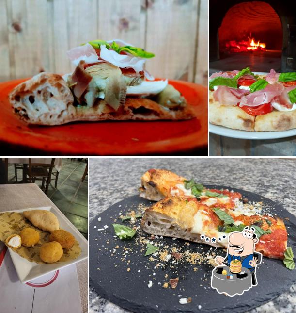 Platti al Pizzeria Boris