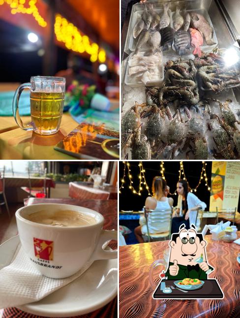 Food at Puppies Cafe