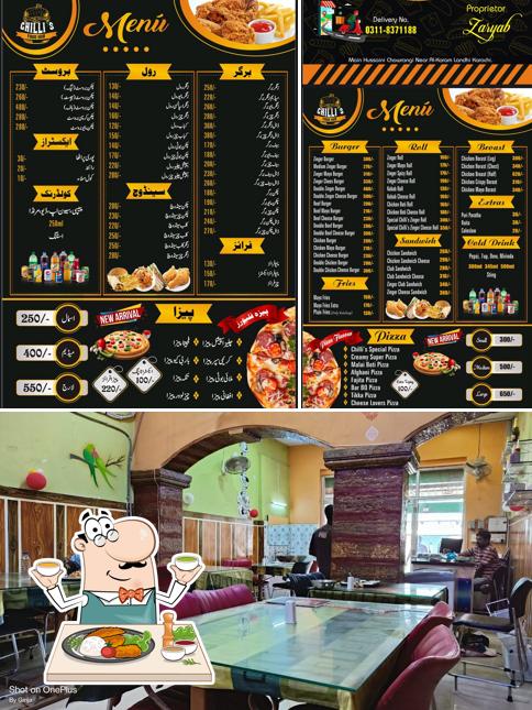 Spicy and Chilli Food Hub is distinguished by food and interior