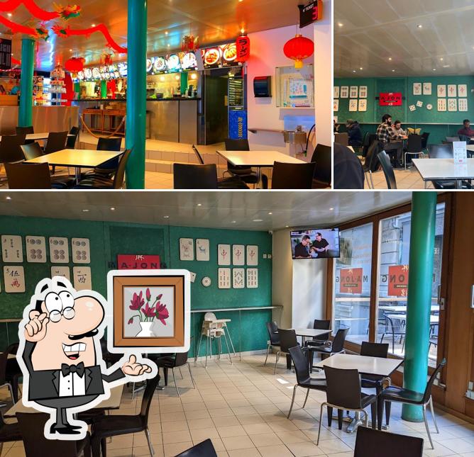 Gli interni di Ma Jong