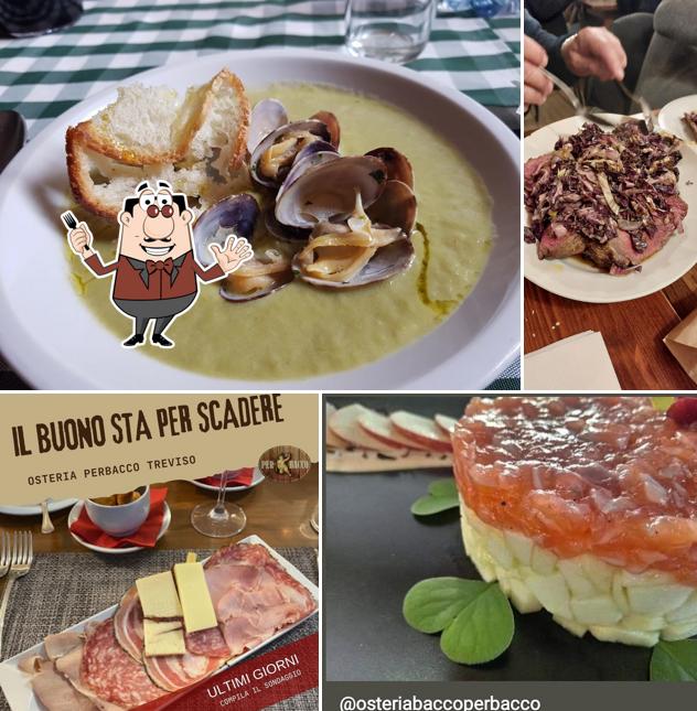 Cibo al Osteria Bacco Perbacco