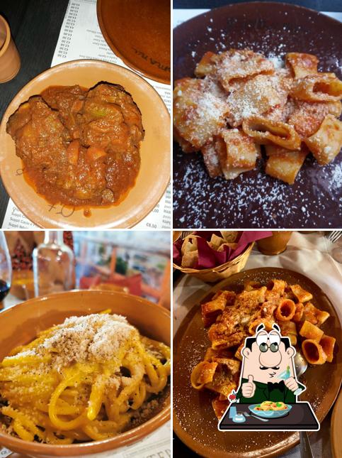 Platti al Osteria Romana Ristorante Pinseria