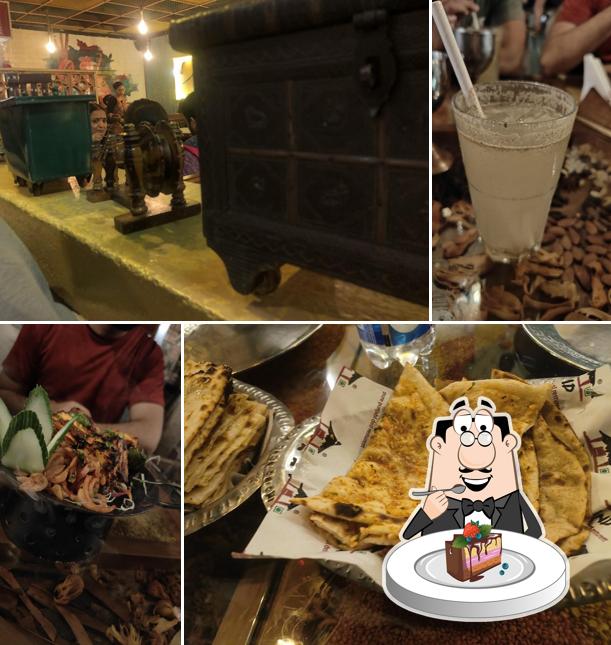 Chocolate cake at Pind Restaurant - Desi restaurant Velachery