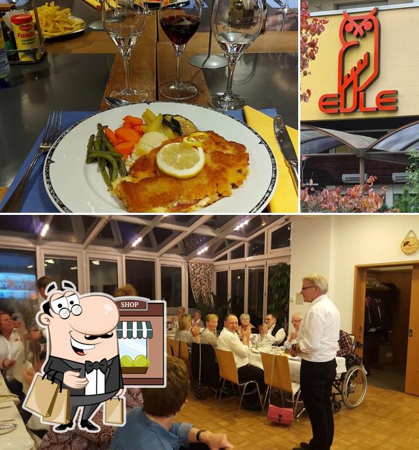 Gli esterni di Restaurant Eule