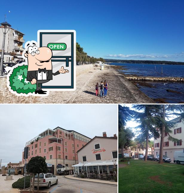 Gli esterni di Rotonda Restaurant Novigrad
