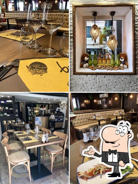 Dai un'occhiata agli interni di Sora Al Ponte