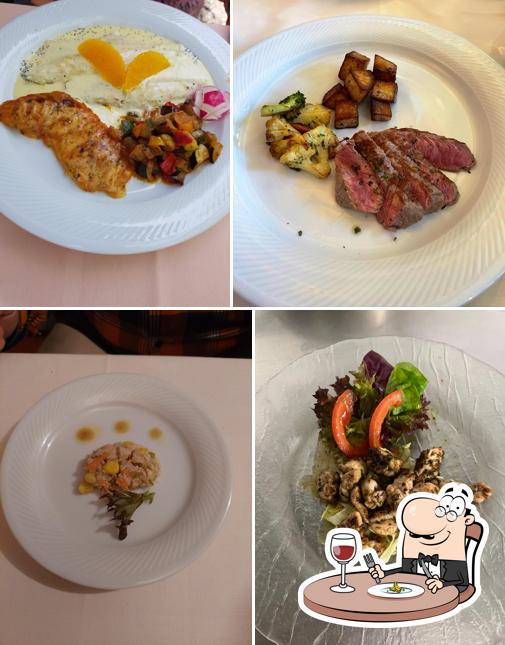 Cibo al Ristorante Montebello Bellinzona