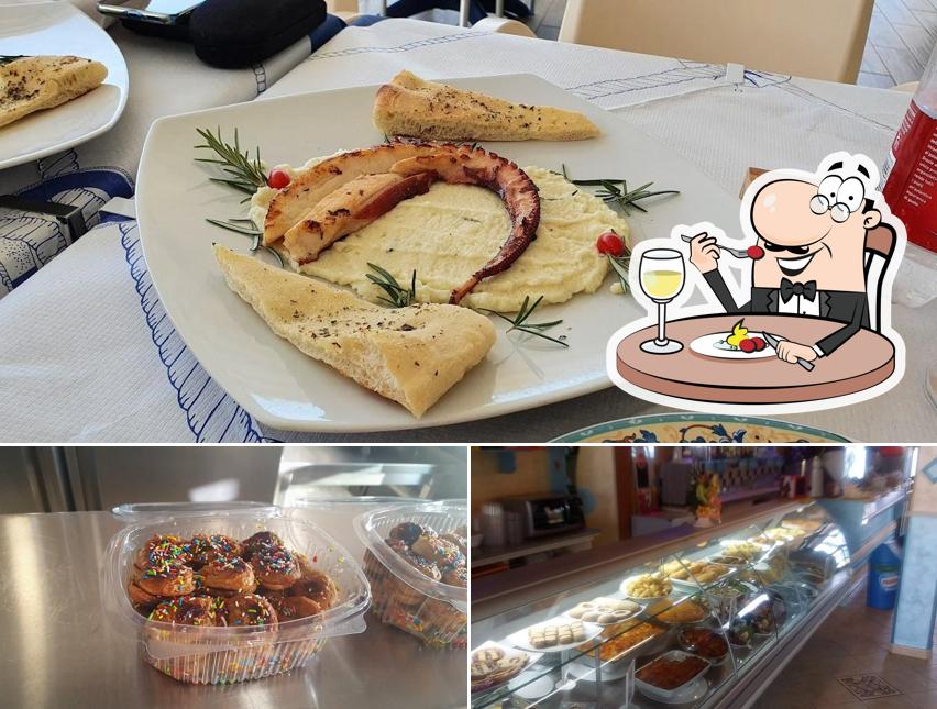 Platti al Ristorante La Lampara Beach