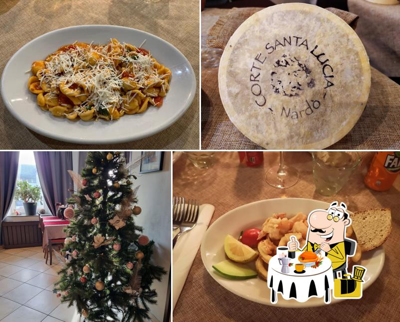 Cibo al Hostaria Corte Santa Lucia