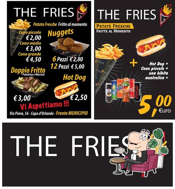 Gli interni di THE FRIES