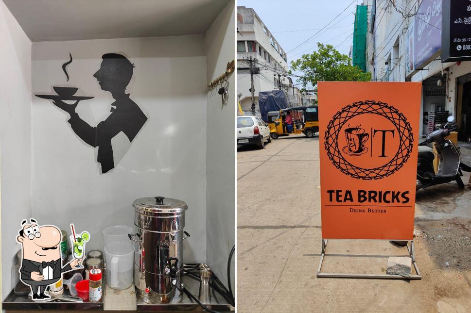 Enjoy a drink at Tea Bricks