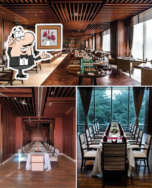 The interior of Collage-All day dining