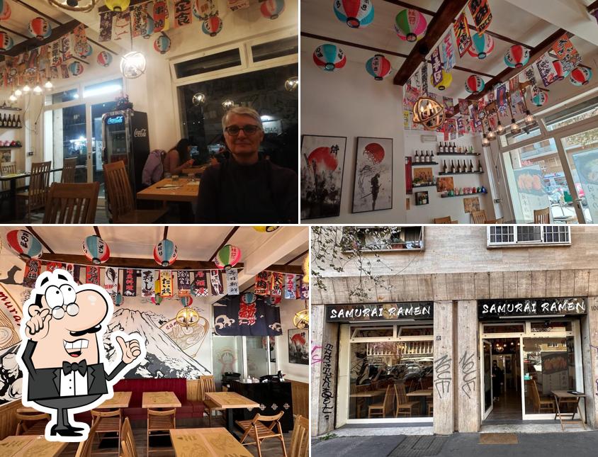 Dai un'occhiata agli interni di Samurai Ramen