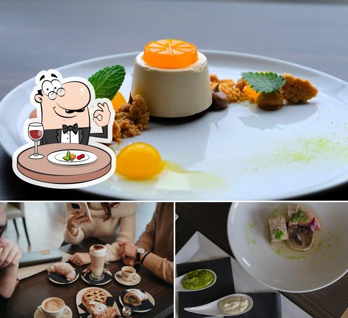 La cibo e interni del ristorante