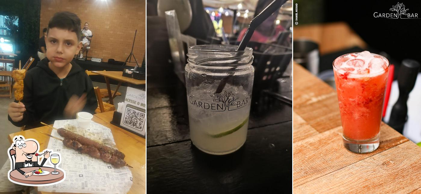 Comida em Garden Bar