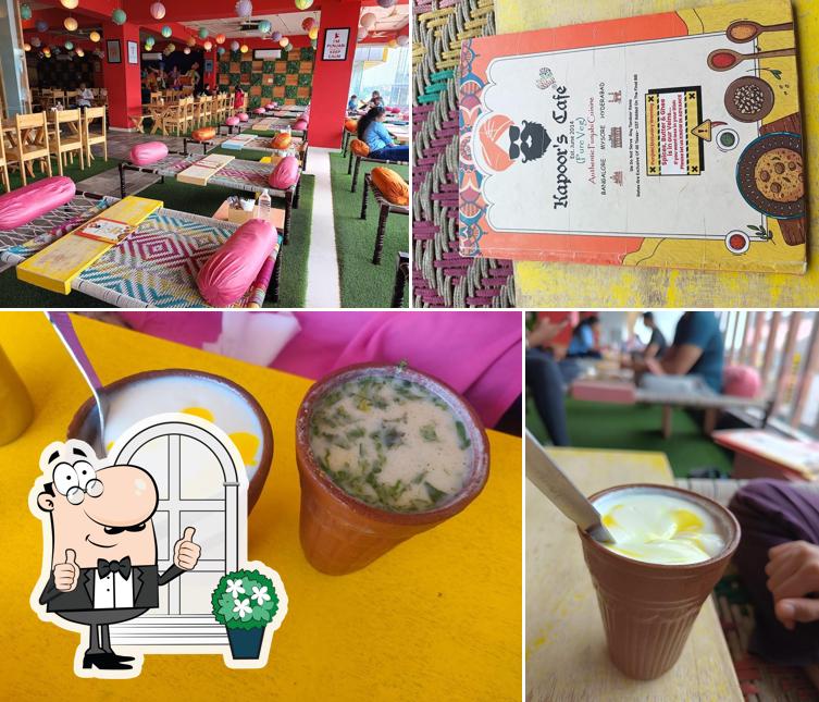 Check out the photo displaying exterior and drink at Kapoor's Cafe Electronic City