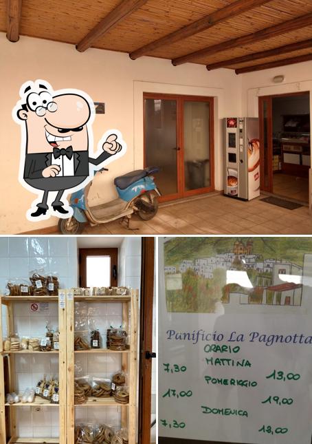 Gli interni di Panificio