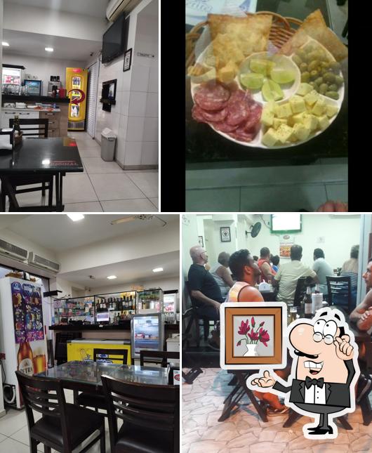 O interior do Bar do Pedro