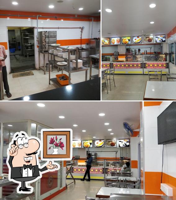 The interior of Bengalore Cafe