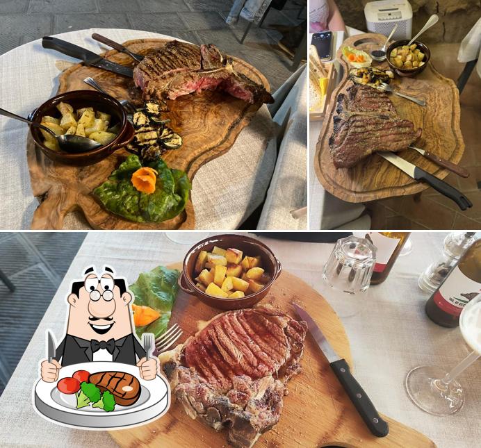 Bistecca al Enoelaioteca da Pina - la taverna della terra di mezzo