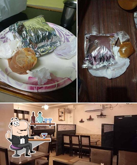 The interior of Tindam ra family restaurant