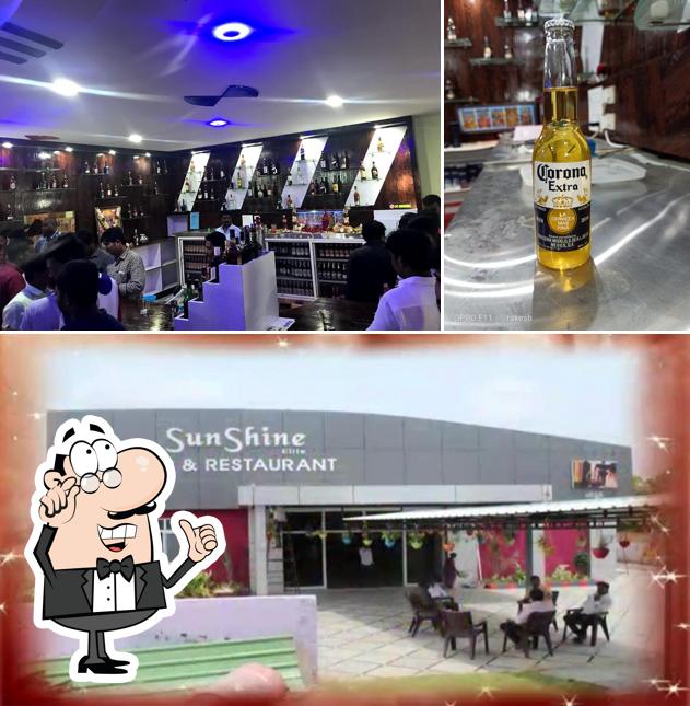 The interior of Sunshine Family Restaurant & Elite BAR