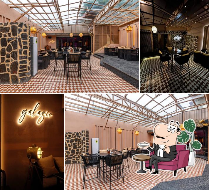 The interior of Galaziio Delhi