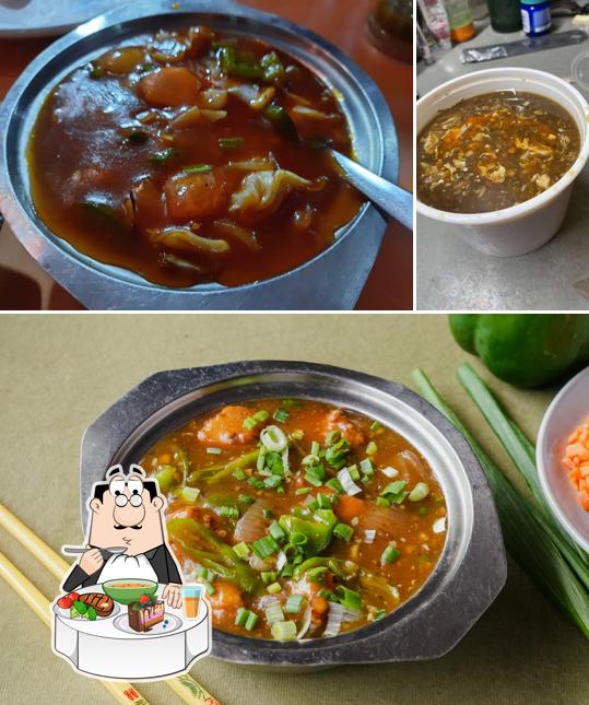 Hot and sour soup at Hong Kong Chinese Restaurant