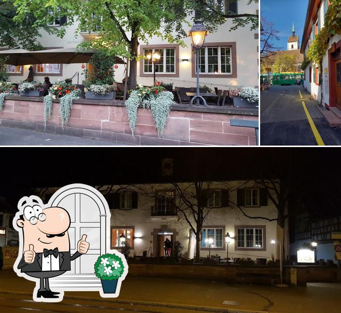 Curiosa tra gli esterni di Landgasthof Riehen Hotel & Restaurant