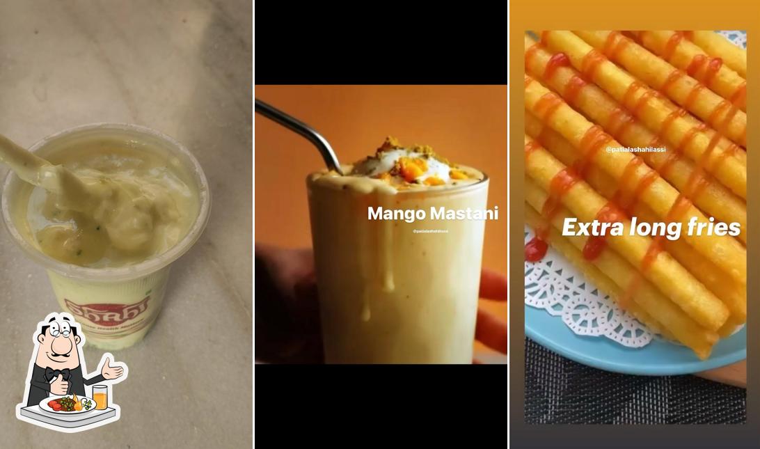 Food at Patiala Shahi Lassi