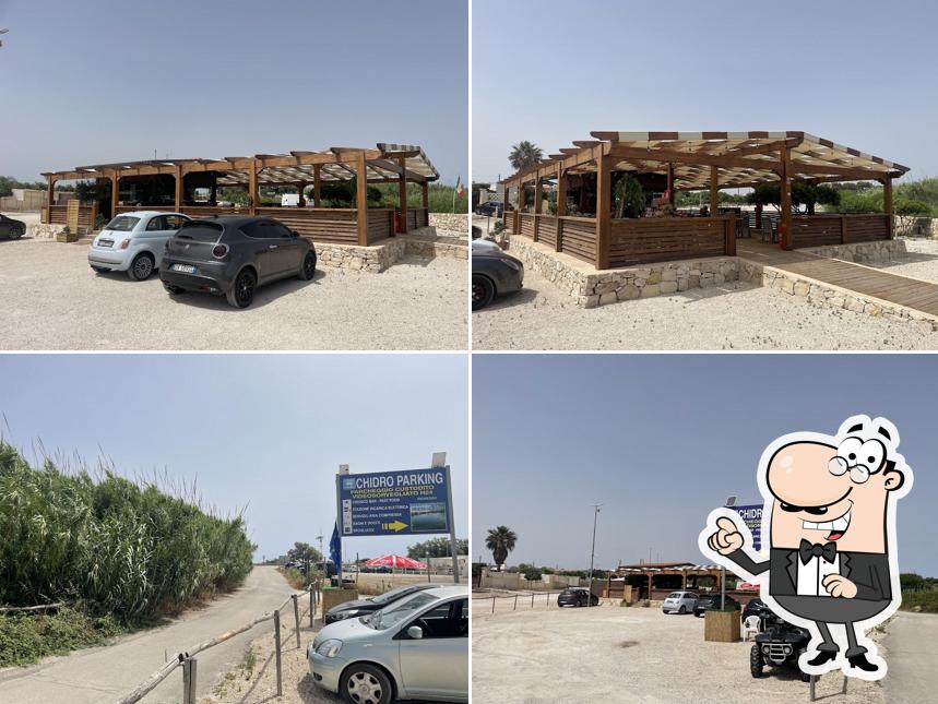 Gli esterni di CHIDRO BEACH CLUB