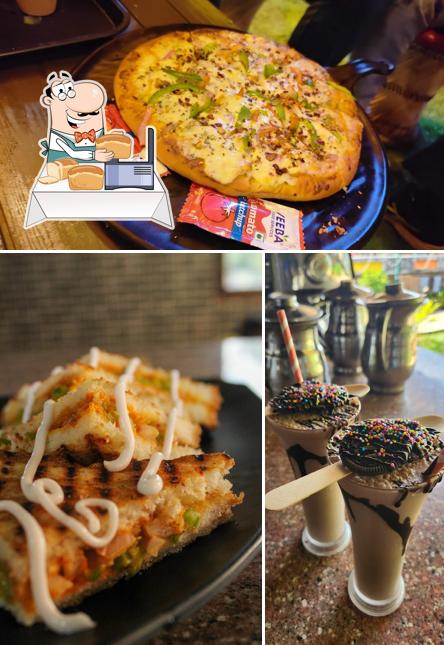 Garlic bread at Chai Sutta Bar, Port Blair