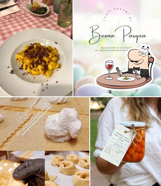 Cibo al Agriturismo la Pajerina