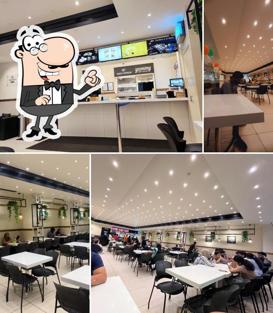 The interior of Yummy Fried Chicken Karaparamba