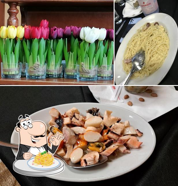 Spaghetti alla carbonara al Zio Tore
