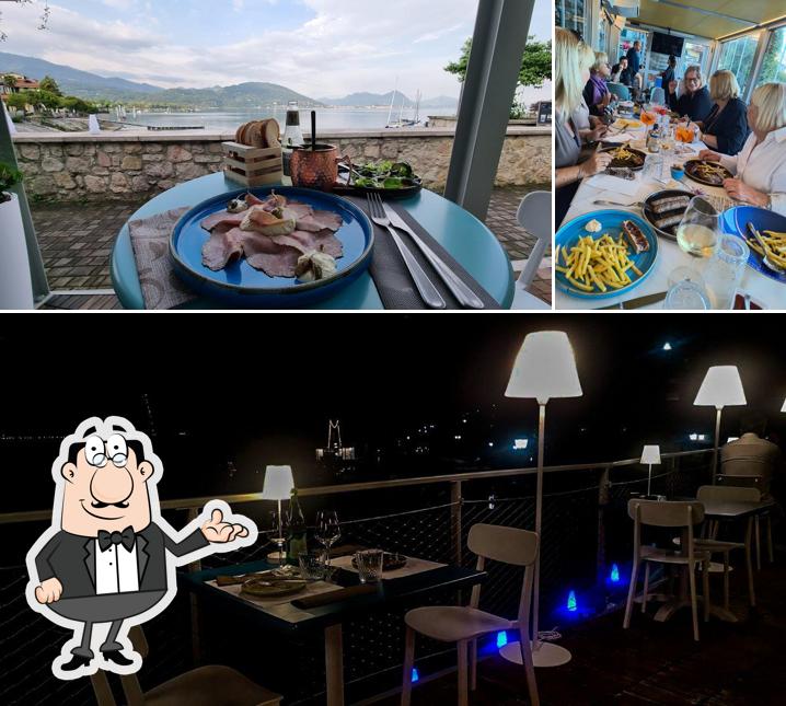 Gli interni di AL PORTO Lounge Bar
